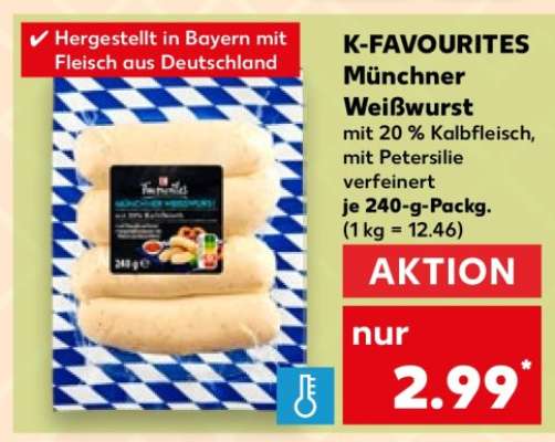 K-FAVOURITES Münchner Weißwurst