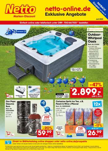 Prospekte Netto Marken-Discount - 26.06.2025 - 31.07.2025.