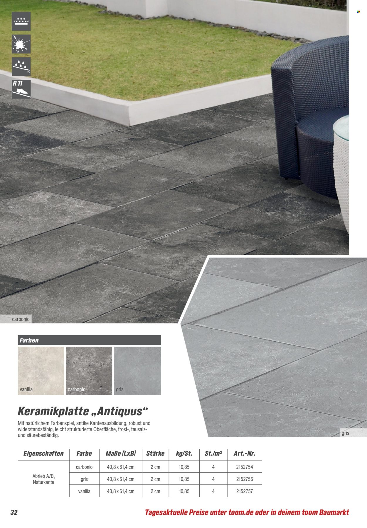 toom Baumarkt Prospekte  - 21.02.2026 - 30.06.2026. Seite 32