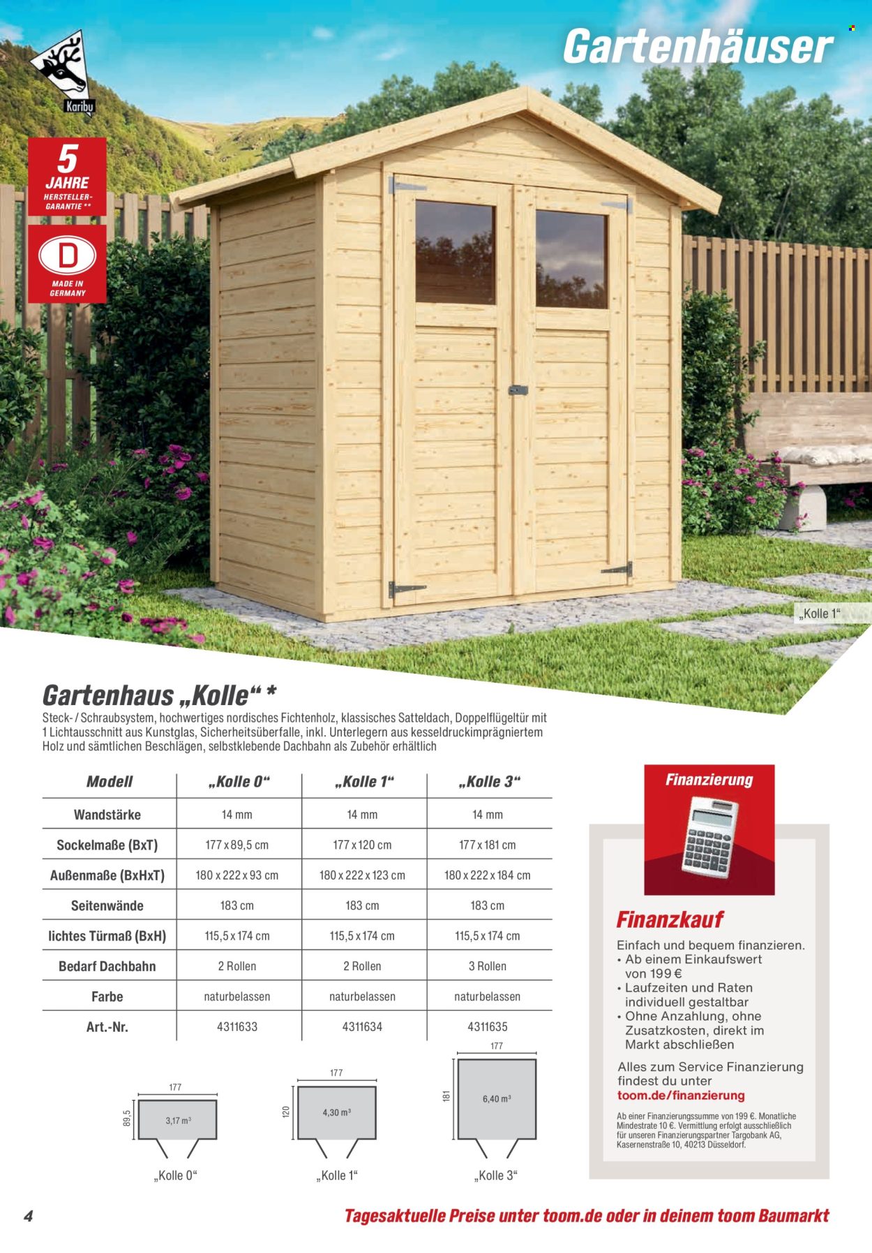 toom Baumarkt Prospekte  - 21.02.2026 - 30.06.2026. Seite 4