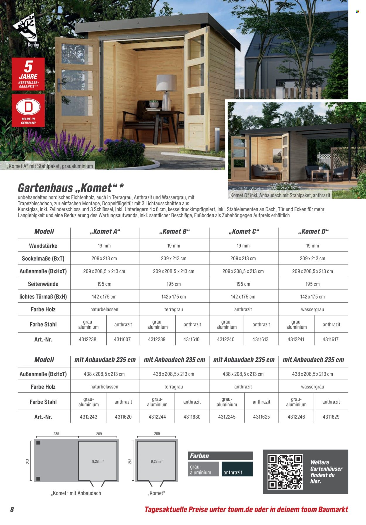 toom Baumarkt Prospekte  - 21.02.2026 - 30.06.2026. Seite 8