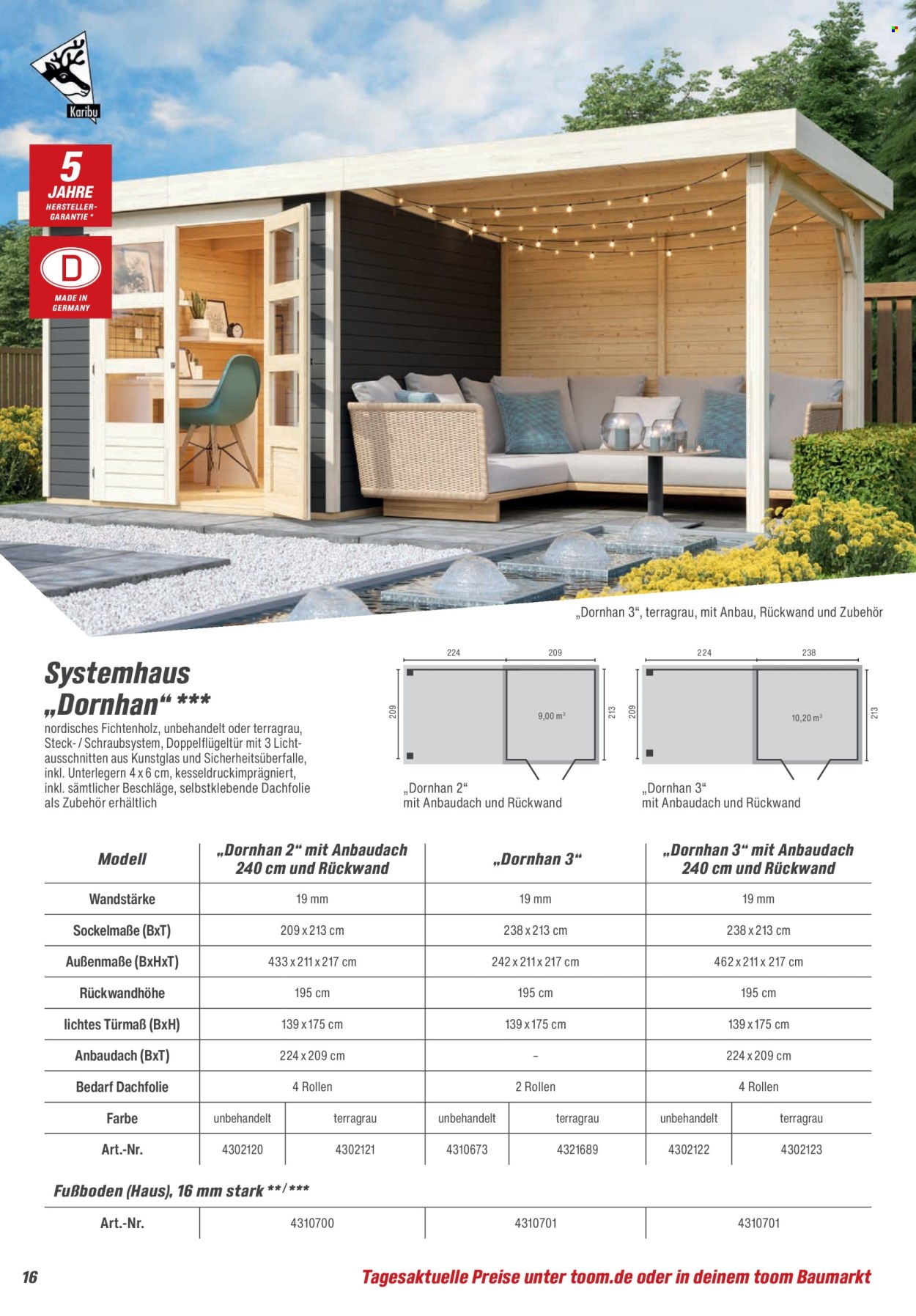 toom Baumarkt Prospekte  - 21.02.2026 - 30.06.2026. Seite 16