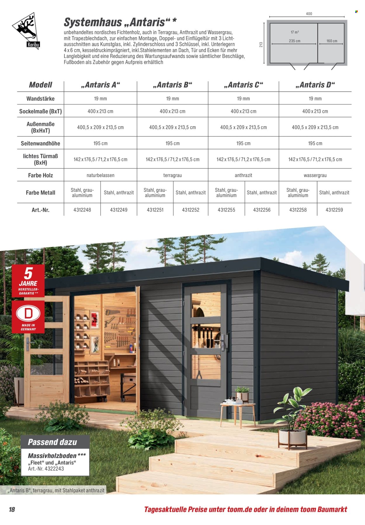 toom Baumarkt Prospekte  - 21.02.2026 - 30.06.2026. Seite 18
