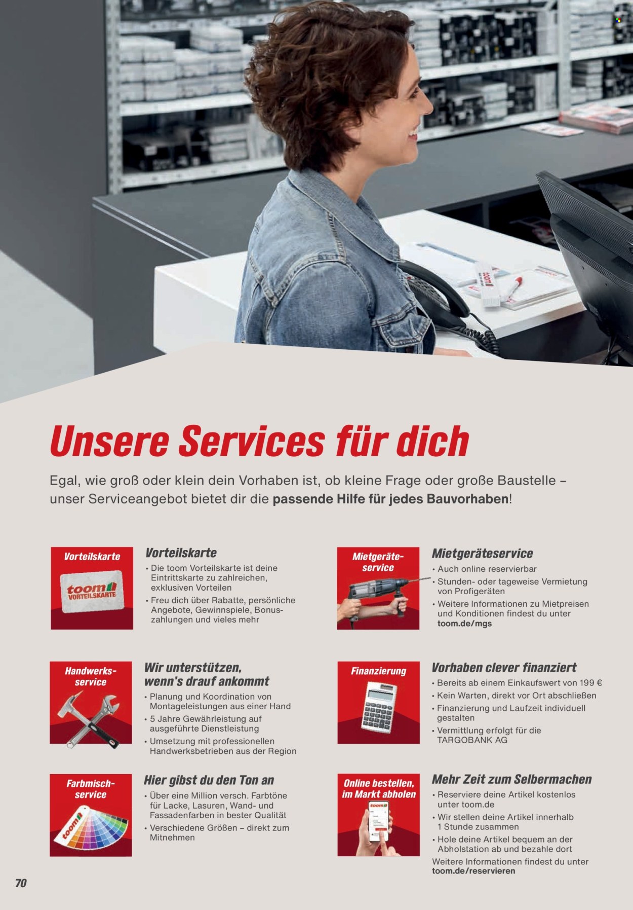toom Baumarkt Prospekte  - 21.02.2026 - 30.06.2026. Seite 70