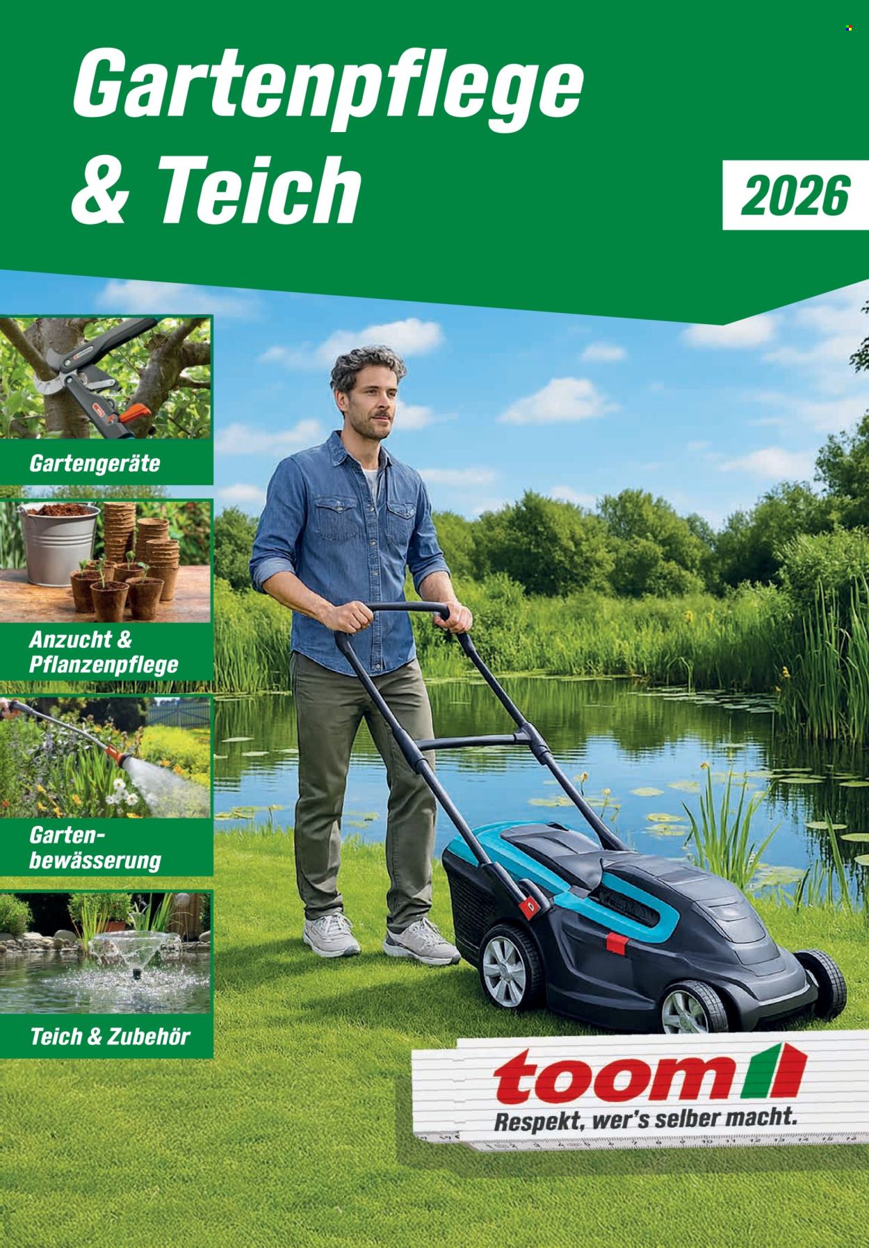 toom Baumarkt Prospekte  - 21.02.2026 - 30.06.2026. Seite 1