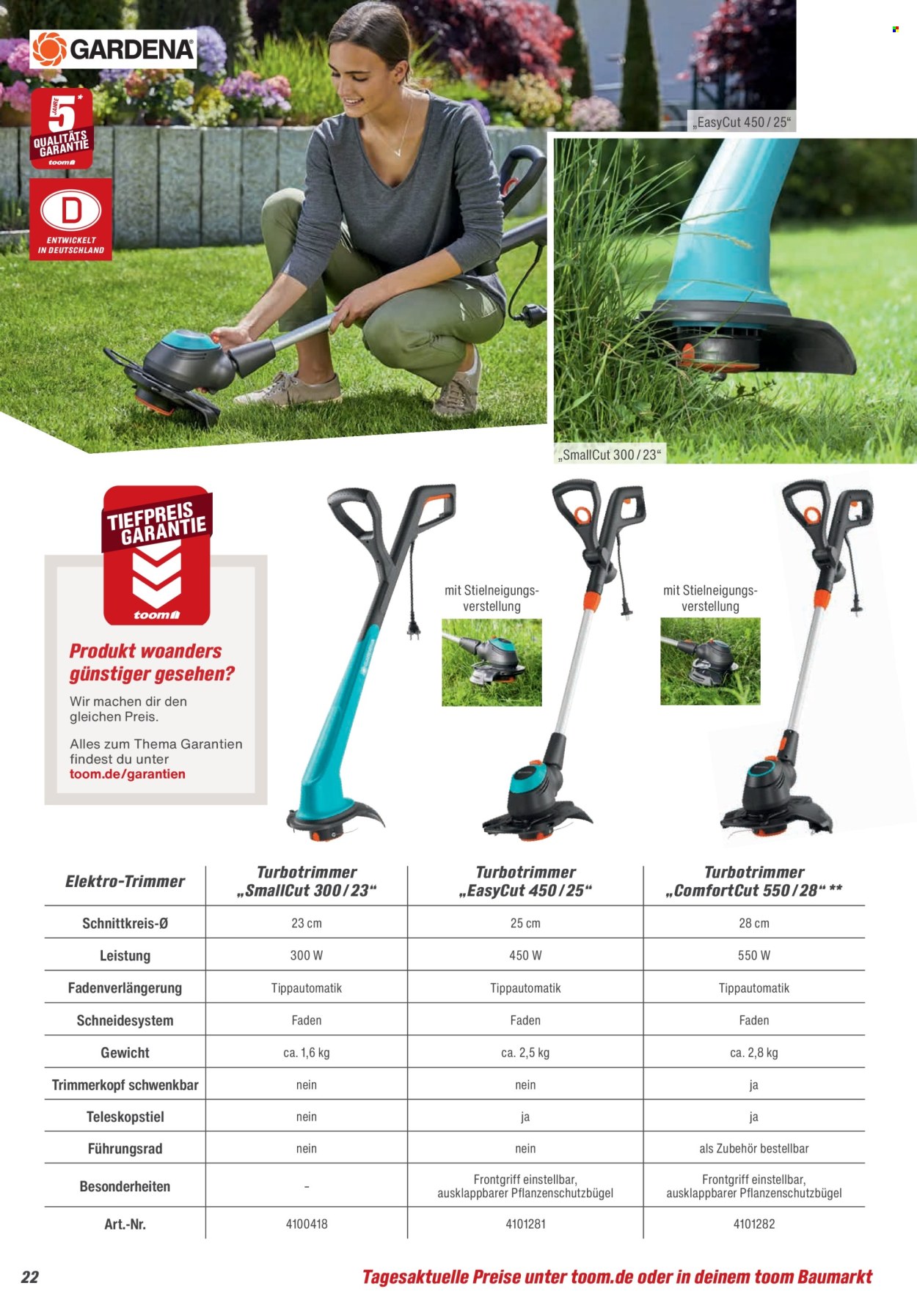 toom Baumarkt Prospekte  - 21.02.2026 - 30.06.2026. Seite 22