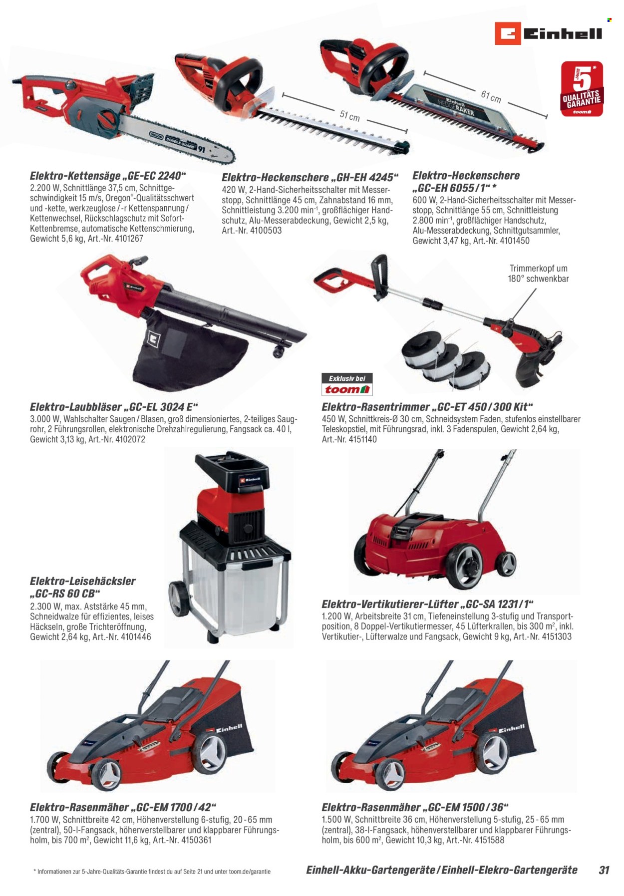toom Baumarkt Prospekte  - 21.02.2026 - 30.06.2026. Seite 31