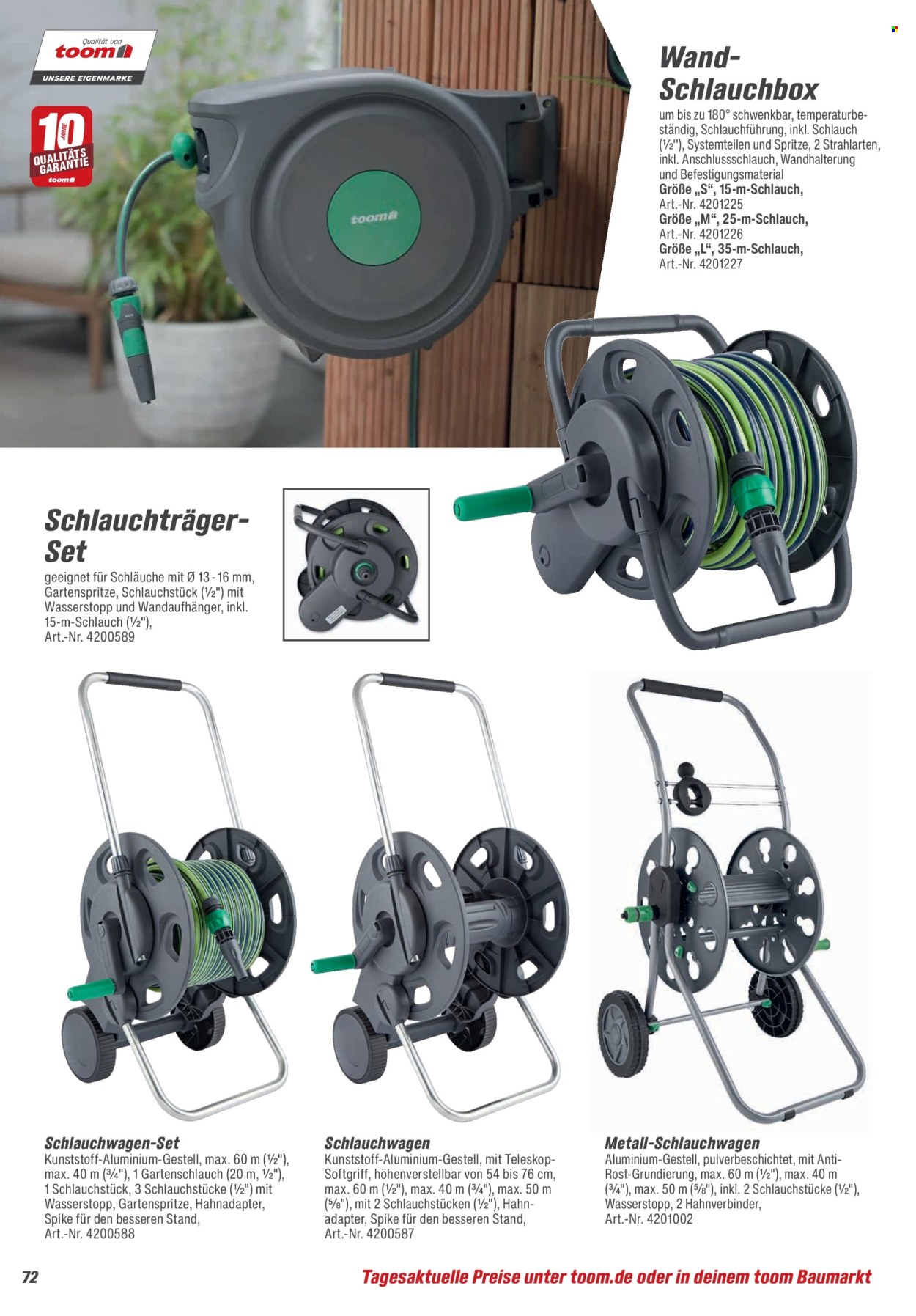 toom Baumarkt Prospekte  - 21.02.2026 - 30.06.2026. Seite 72