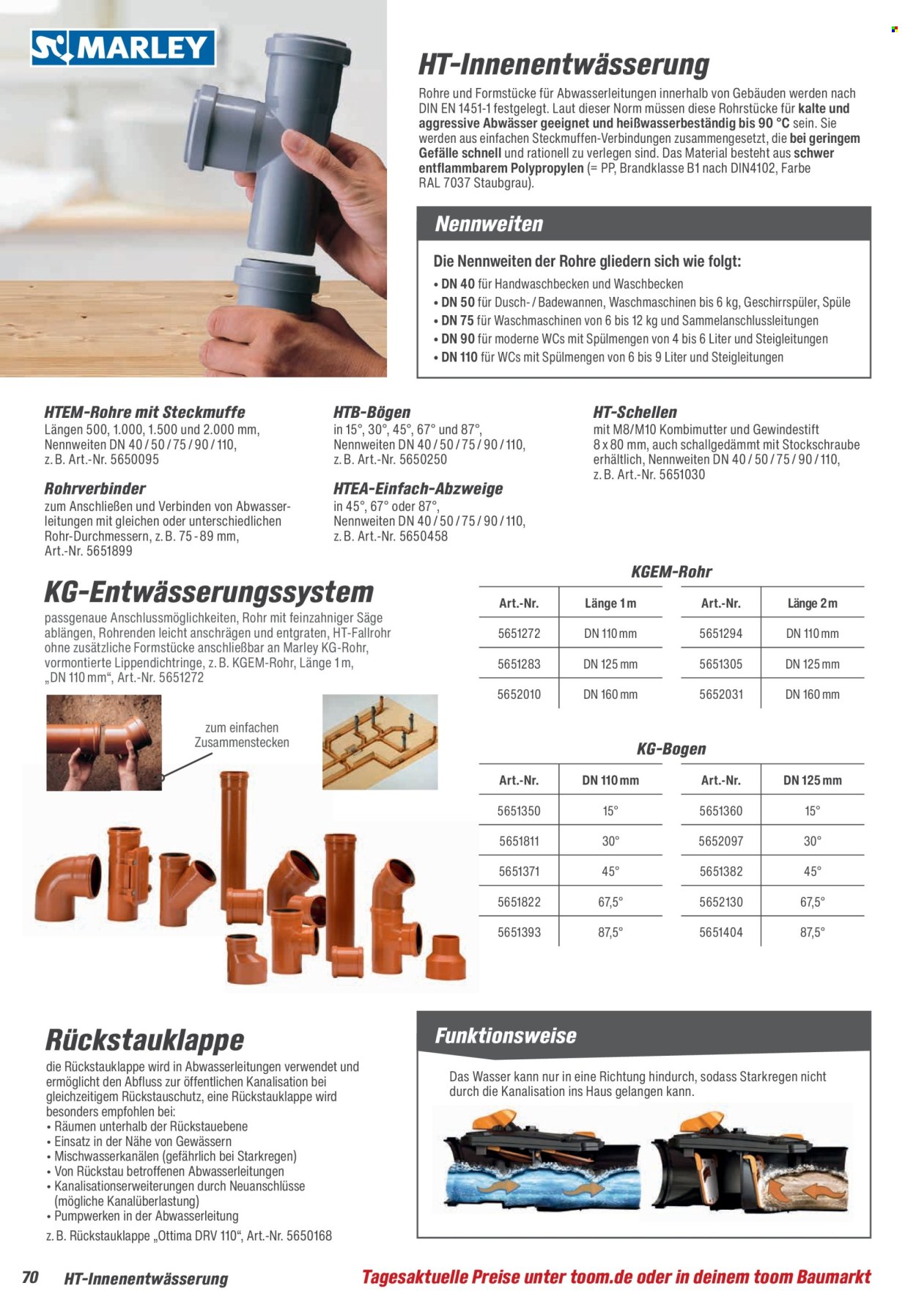 toom Baumarkt Prospekte  - 21.02.2026 - 30.06.2026. Seite 70