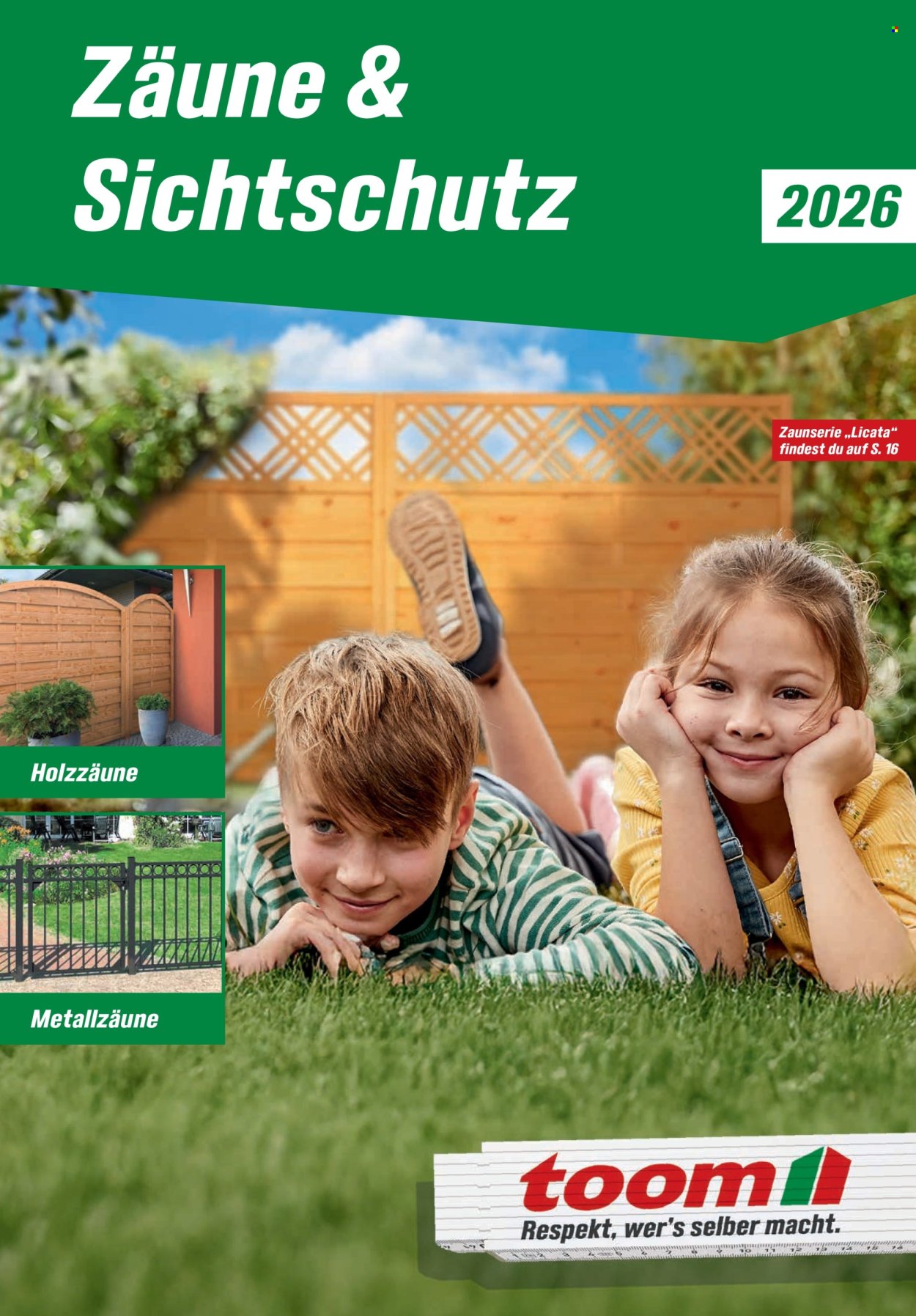 toom Baumarkt Prospekte  - 21.02.2026 - 30.06.2026. Seite 1