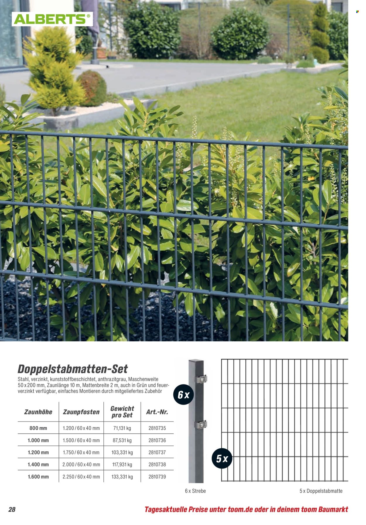 toom Baumarkt Prospekte  - 21.02.2026 - 30.06.2026. Seite 28