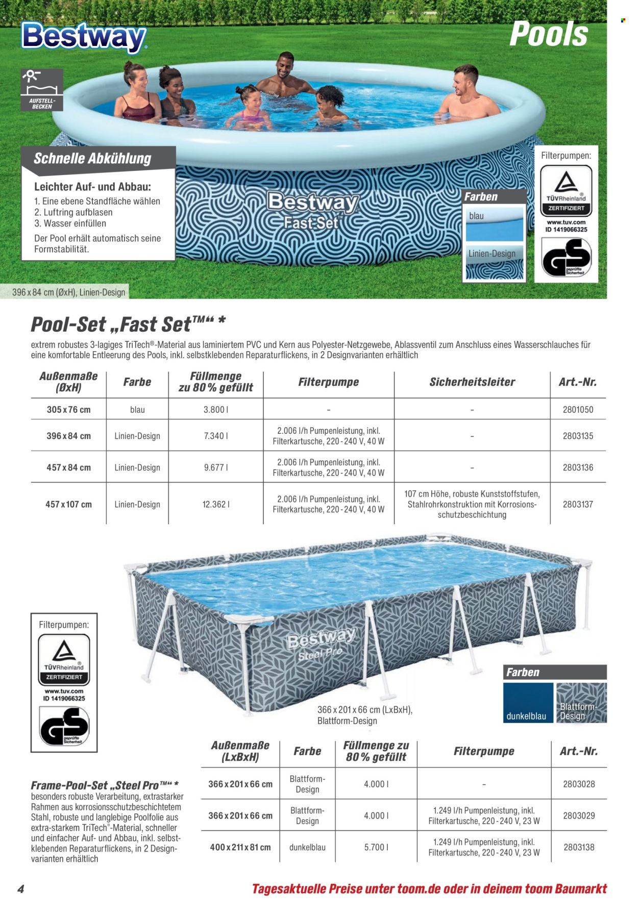 toom Baumarkt Prospekte  - 14.03.2026 - 30.06.2026. Seite 4