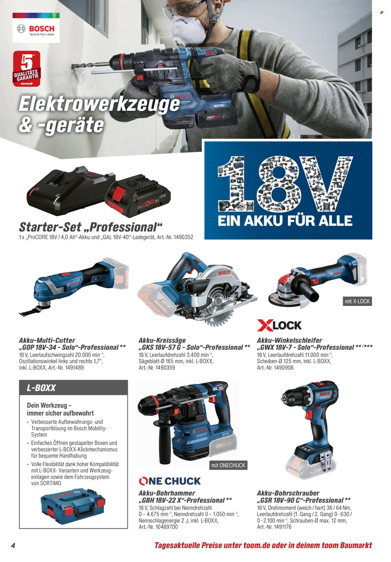 toom Baumarkt Prospekte  - 28.03.2026 - 30.06.2026. Seite 4