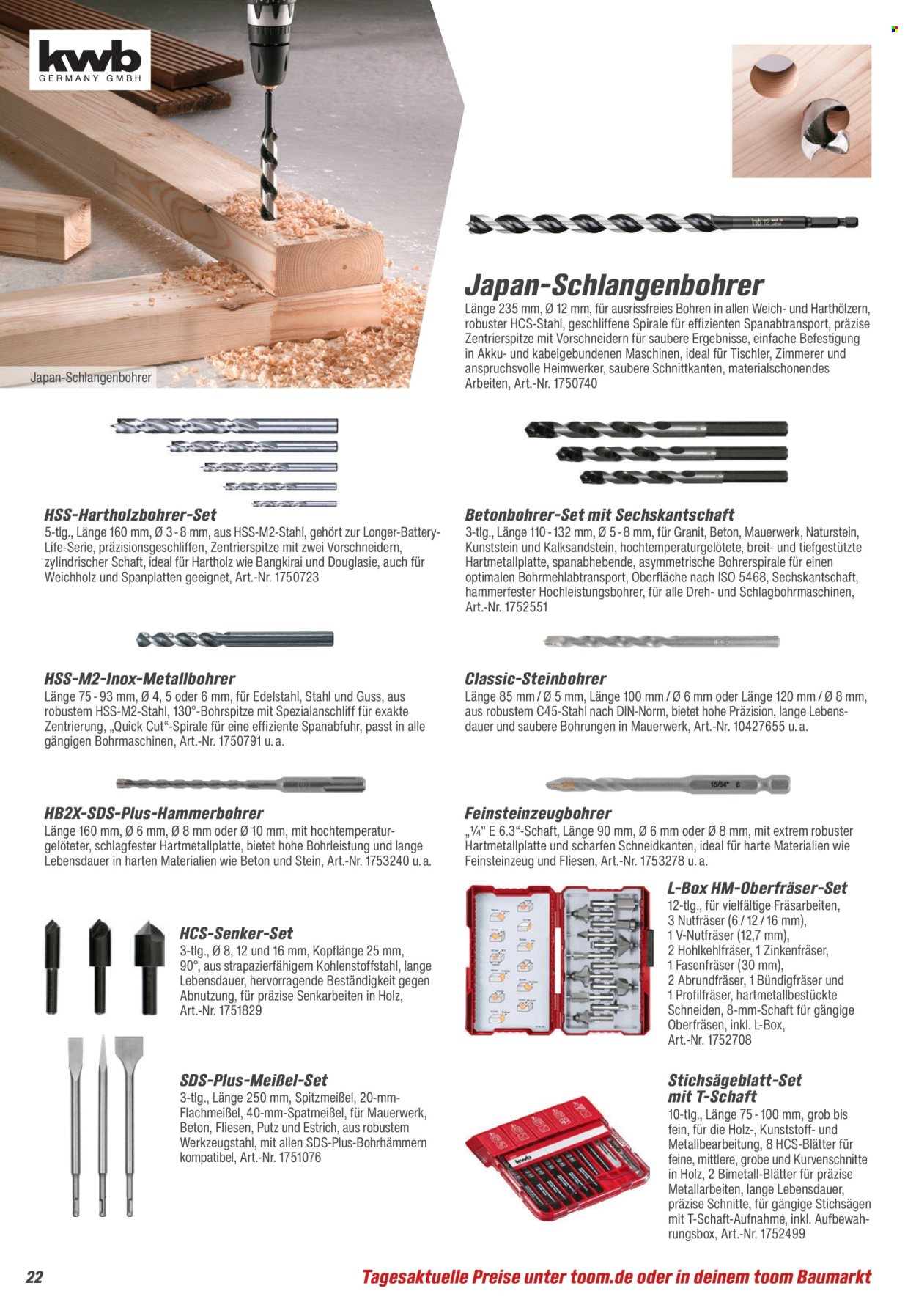 toom Baumarkt Prospekte  - 28.03.2026 - 30.06.2026. Seite 22