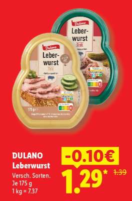 Dulano Leberwurst
