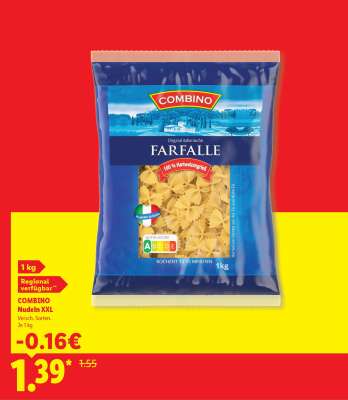 Combino Nudeln XXL