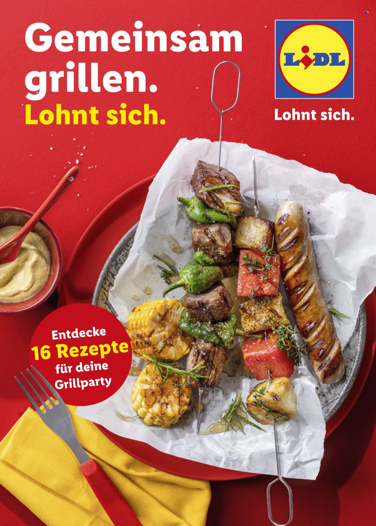 Lidl Prospekte  - 25.04.2026 - 6.06.2026. Seite 1