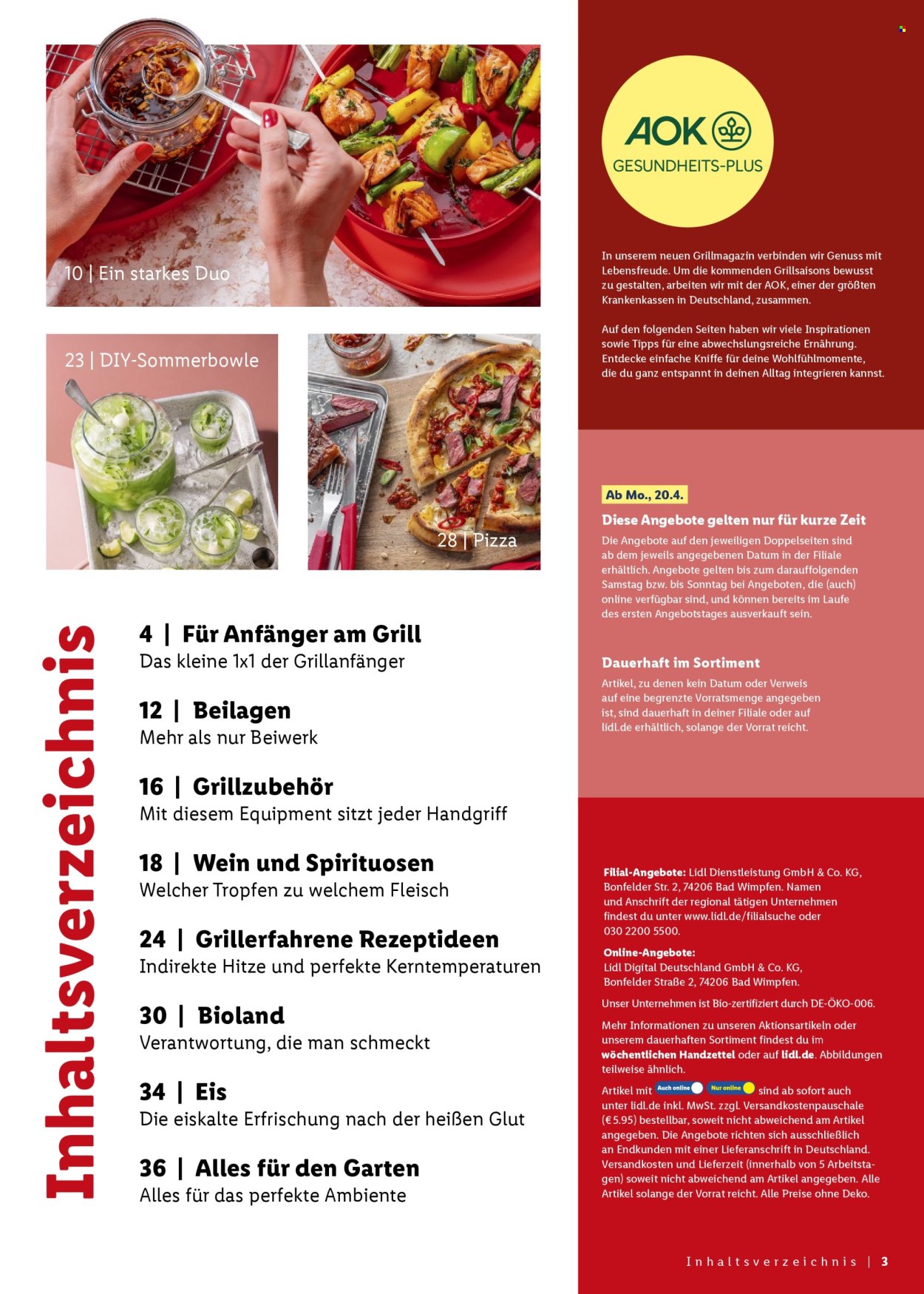Lidl Prospekte  - 25.04.2026 - 6.06.2026. Seite 3