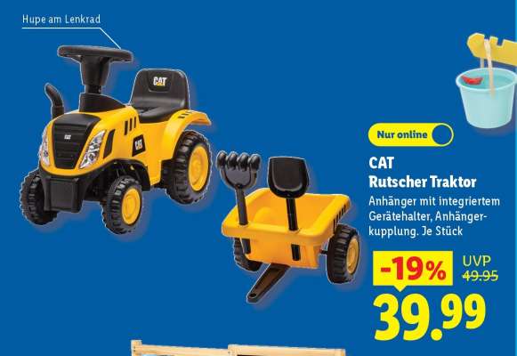 CAT Rutscher Traktor