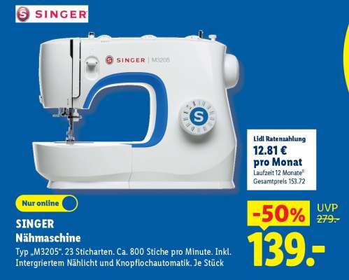 SINGER Nähmaschine