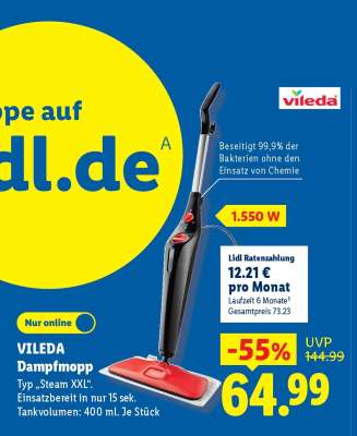 Vileda Dampfmopp
