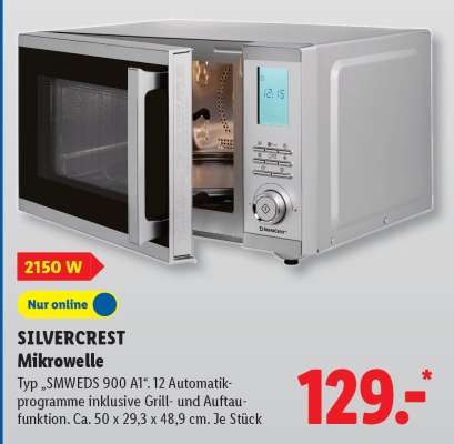 Silvercrest Mikrowelle