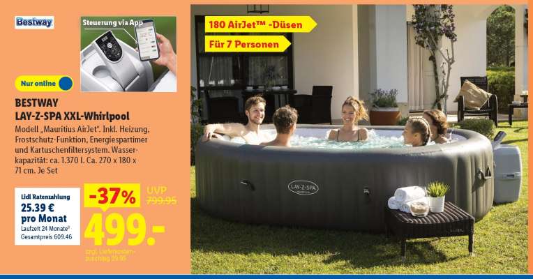 BESTWAY LAY-Z-SPA XXL-Whirlpool