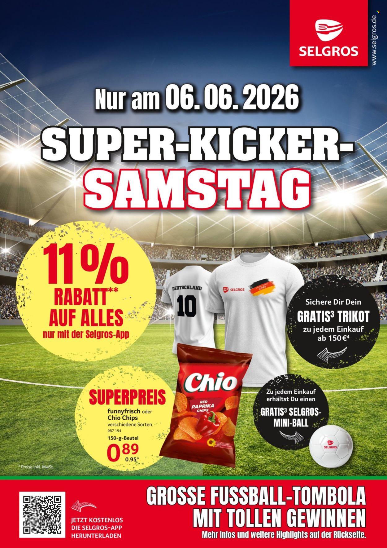 Selgros Prospekte  - 6.06.2026 - 6.06.2026. Seite 1