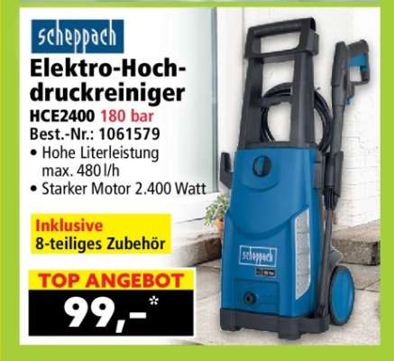 Elektro-Hochdruckreiniger HCE2400
