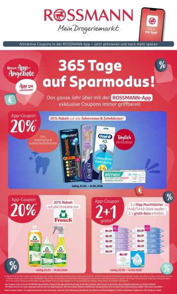 Prospekte Rossmann - 18.05.2026 - 14.06.2026.