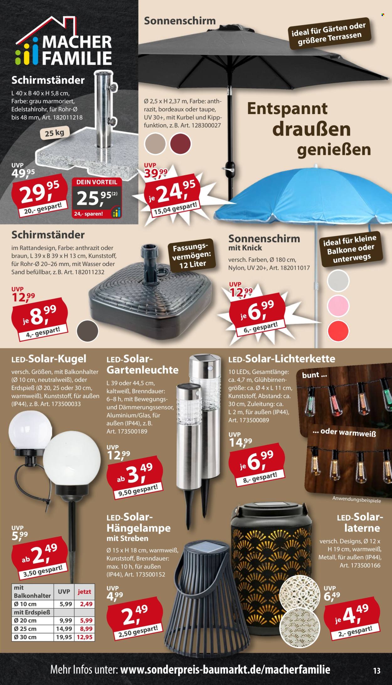 Sonderpreis-Baumarkt Prospekte  - 30.05.2026 - 5.06.2026. Seite 13
