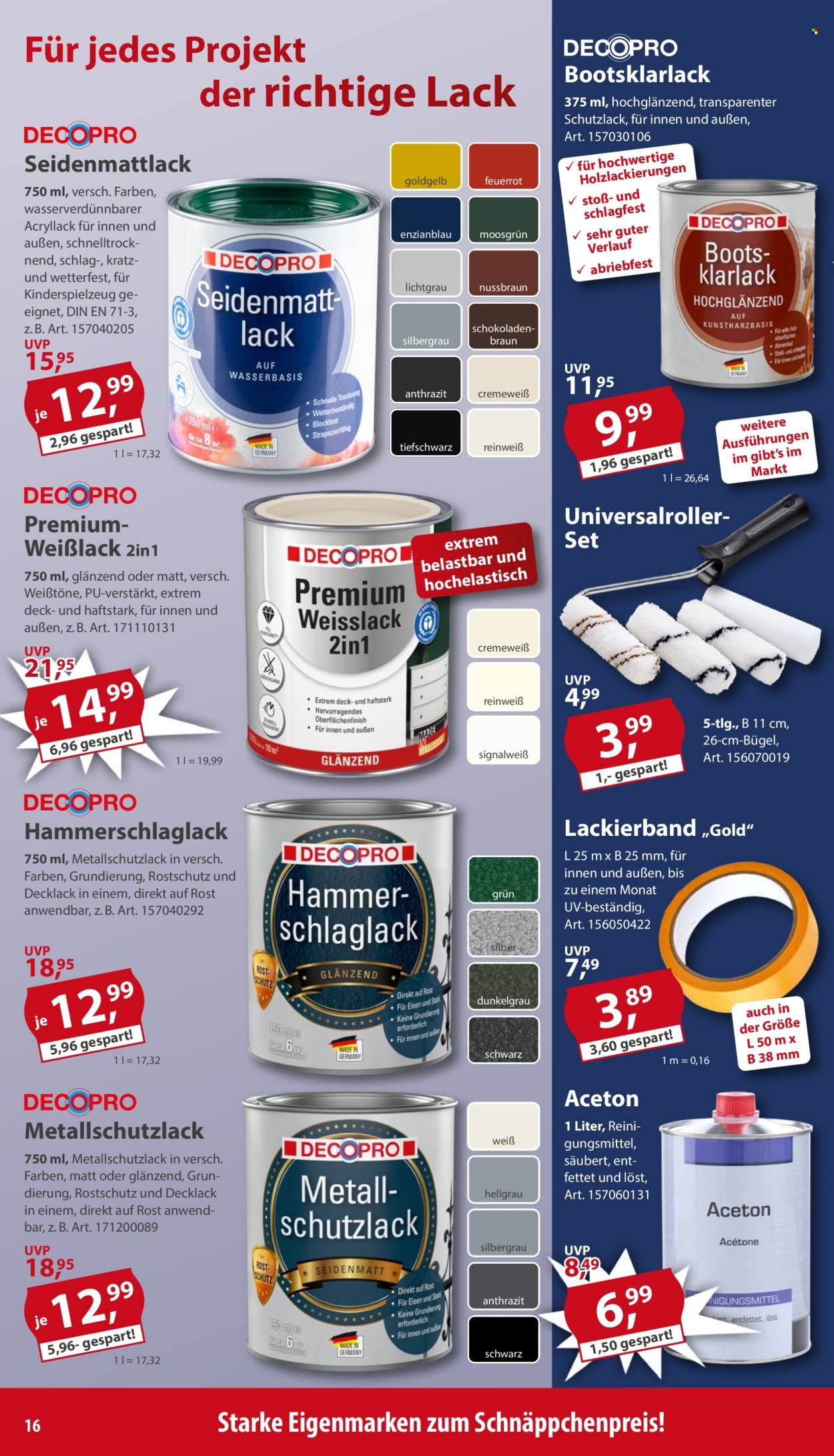 Sonderpreis-Baumarkt Prospekte  - 30.05.2026 - 5.06.2026. Seite 16