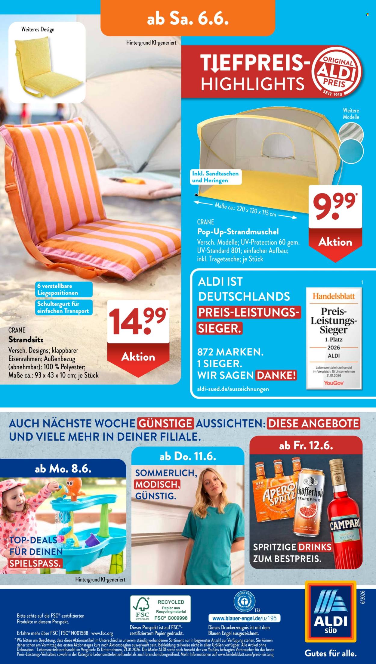 ALDI SÜD Prospekte  - 1.06.2026 - 6.06.2026. Seite 25