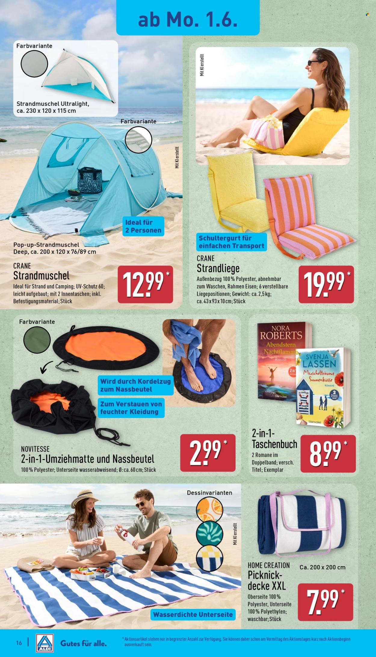 ALDI Nord Prospekte  - 1.06.2026 - 6.06.2026. Seite 16