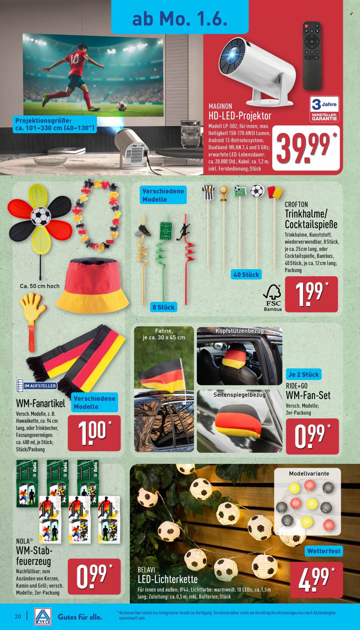 ALDI Nord Prospekte  - 1.06.2026 - 6.06.2026. Seite 20