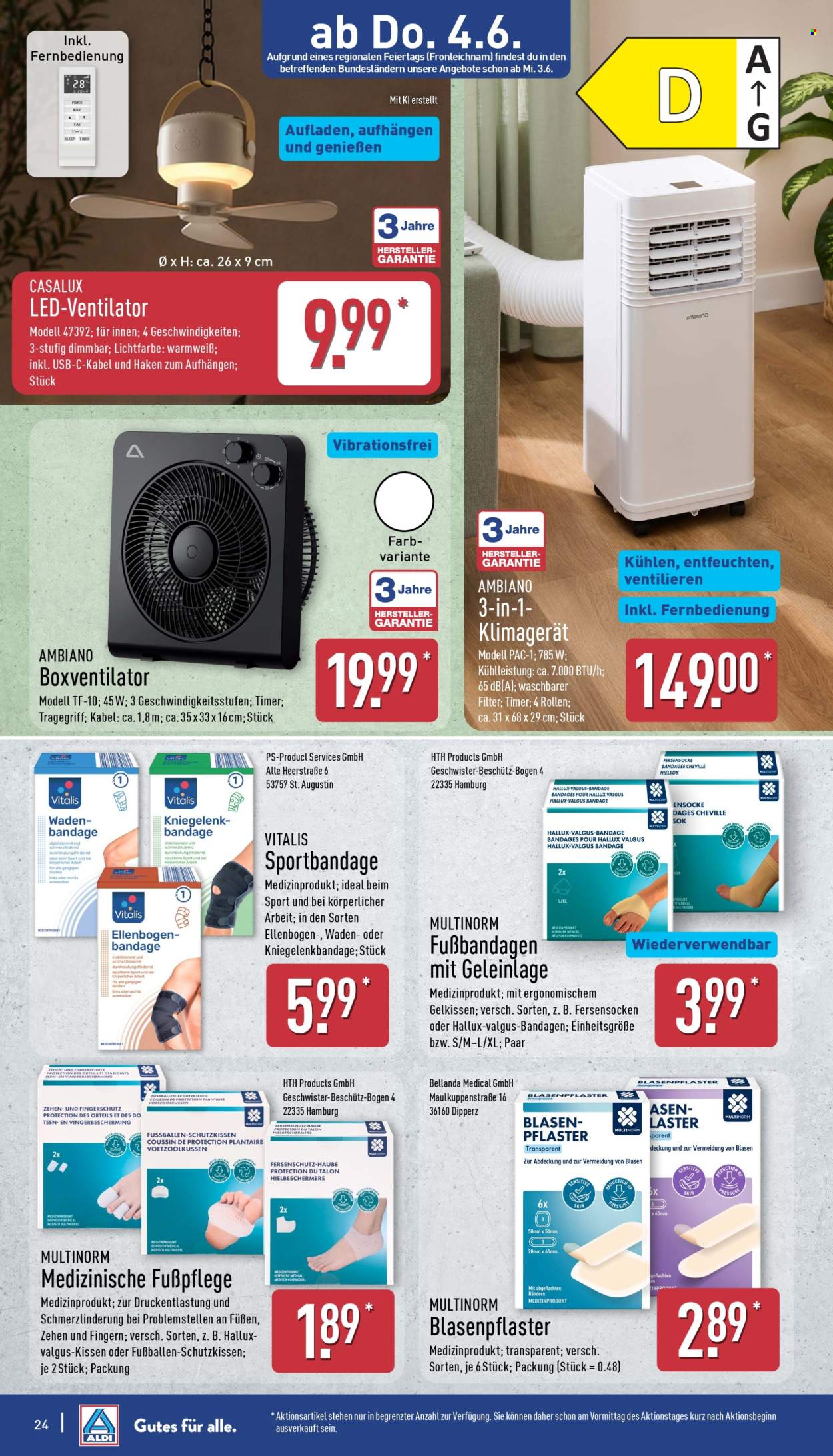 ALDI Nord Prospekte  - 1.06.2026 - 6.06.2026. Seite 24