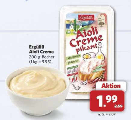 Ergüllü Aioli Creme