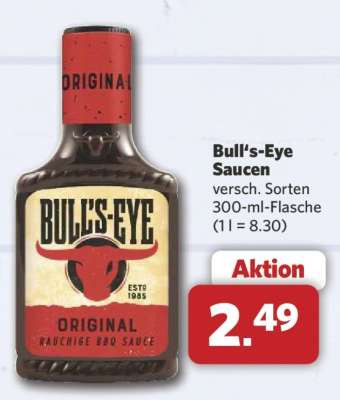 Bull’s Eye Saucen