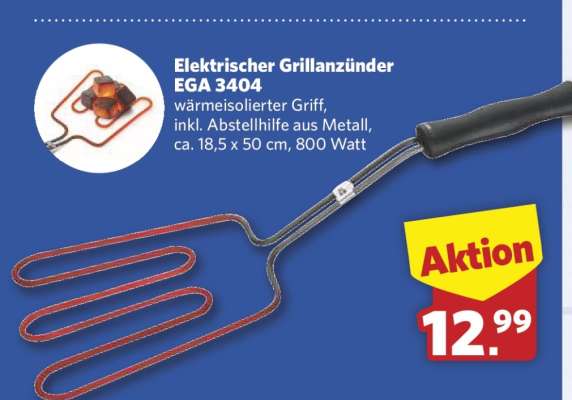 Elektrischer Grillanzünder EGA 3404