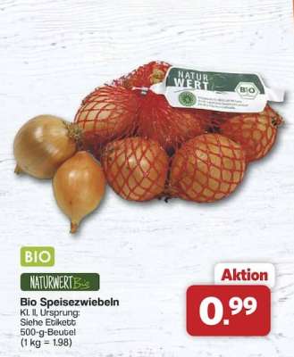 Bio-Speisezwiebeln