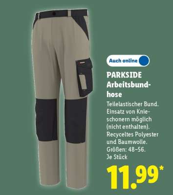 Parkside Arbeitsbundhose