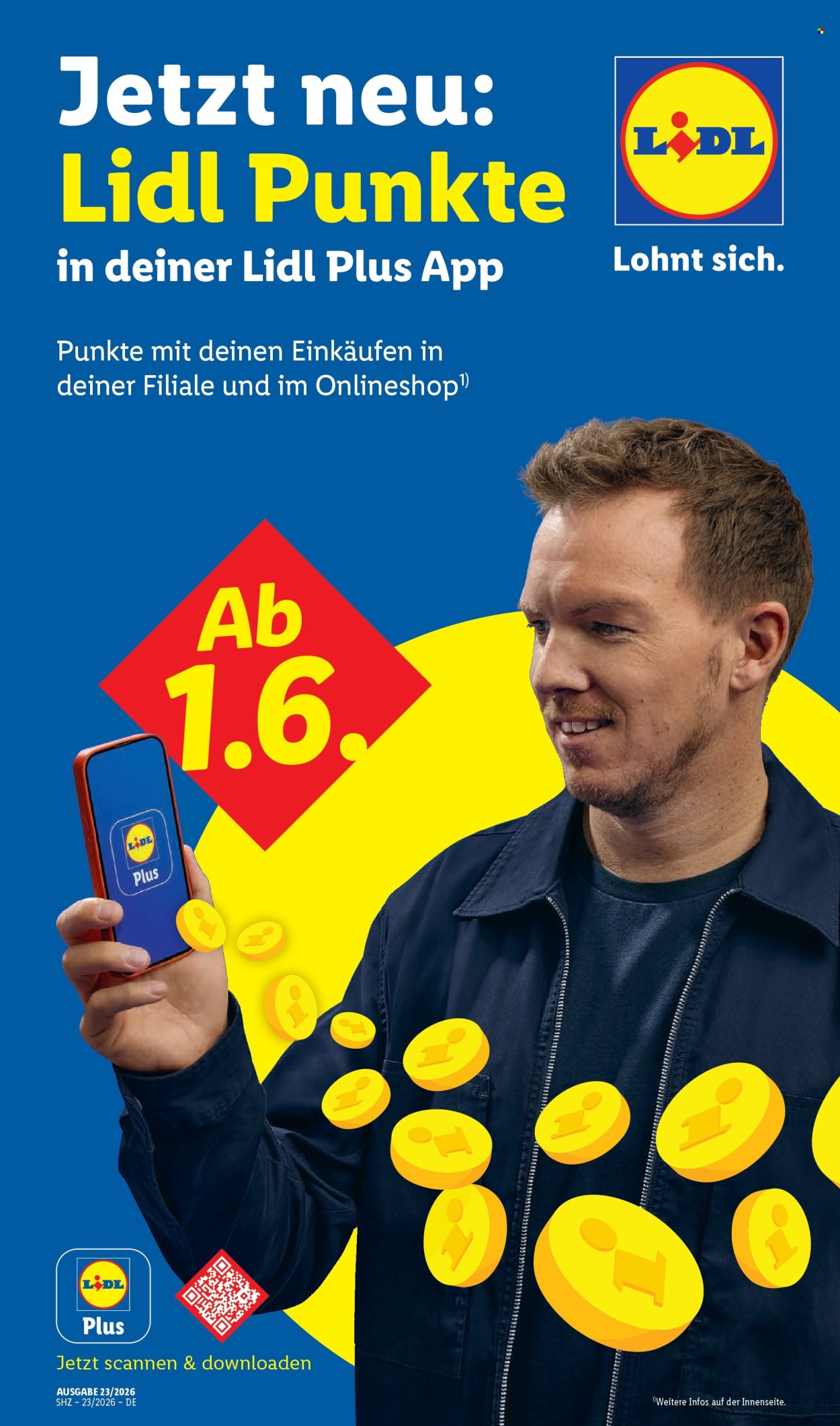 Lidl Prospekte  - 1.06.2026 - 6.06.2026. Seite 1