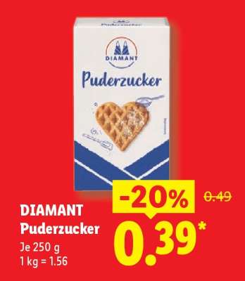 DIAMANT Puderzucker