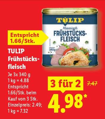 Tulip Frühstücksfleisch