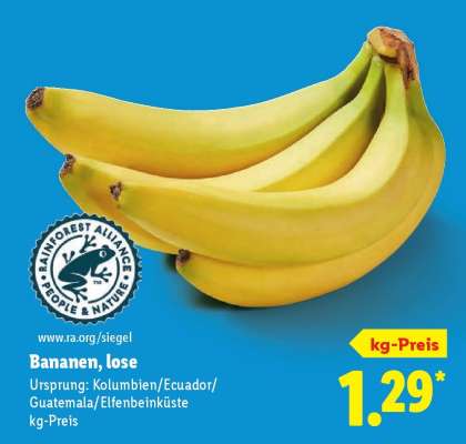 Bananen, lose