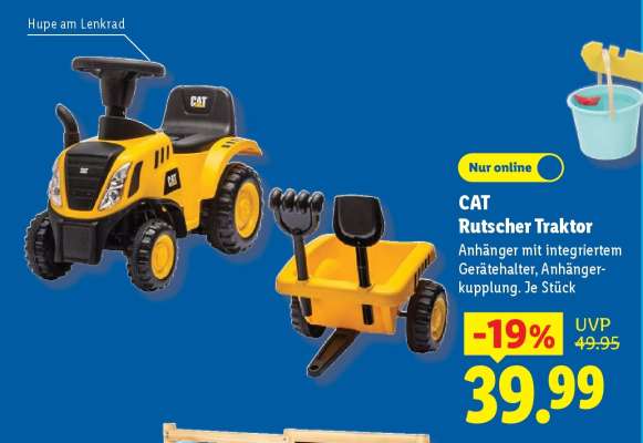 CAT Rutscher Traktor