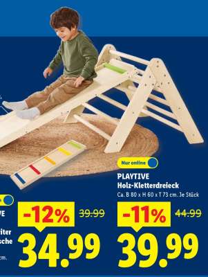 Playtive Holz- Kletterdreieck