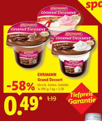 Ehrmann Grand Dessert