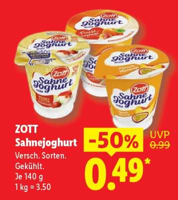 ZOTT Sahnejoghurt