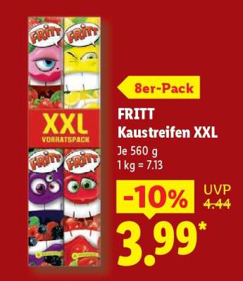 Fritt Kaustreifen XXL